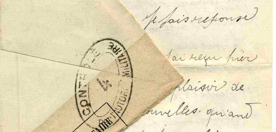 Lettre de Jacquet au curé d'Iguerande, 29 février 1918 (13J)