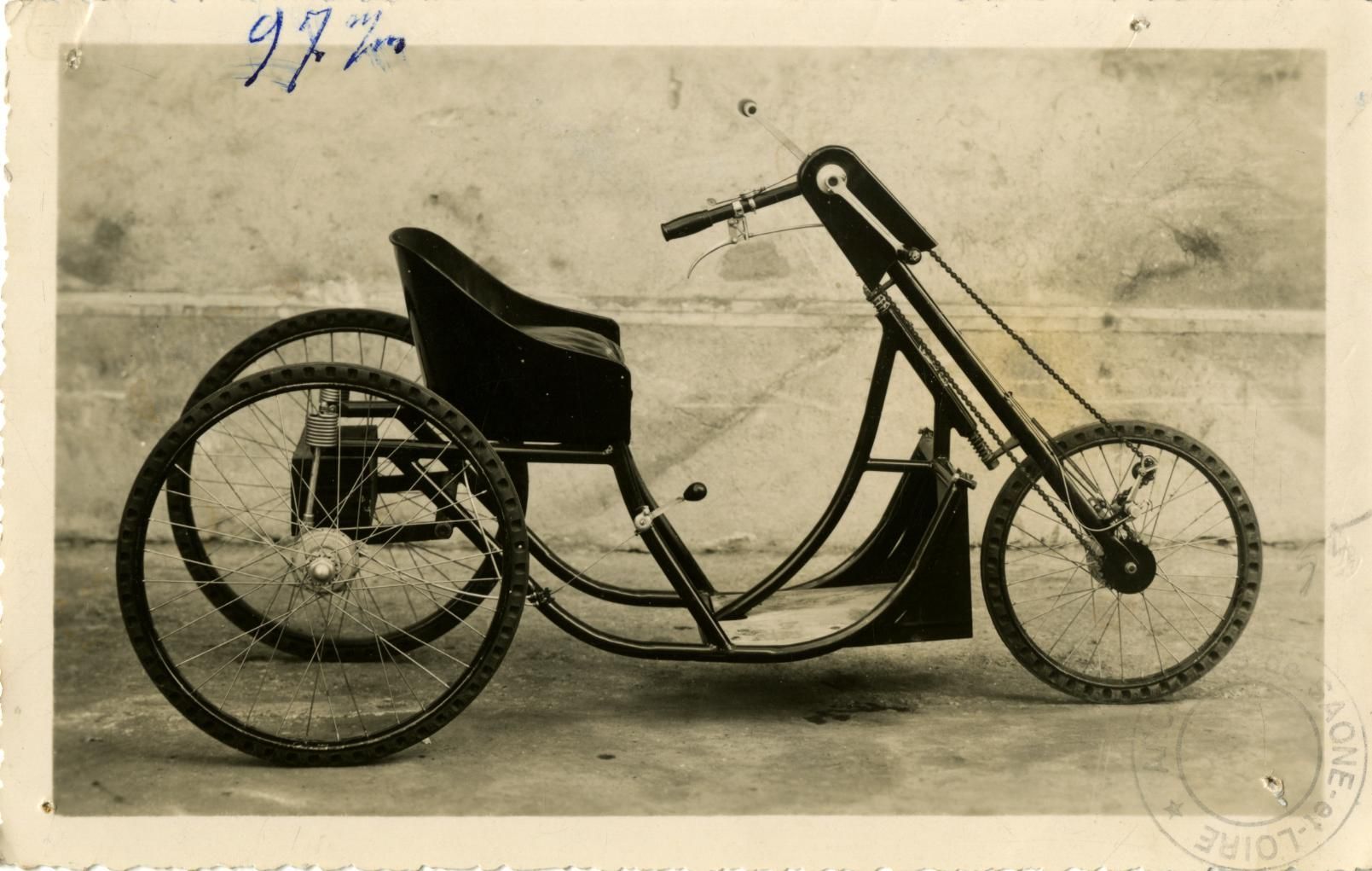 Le vélocimane : début d'une aventure industrielle