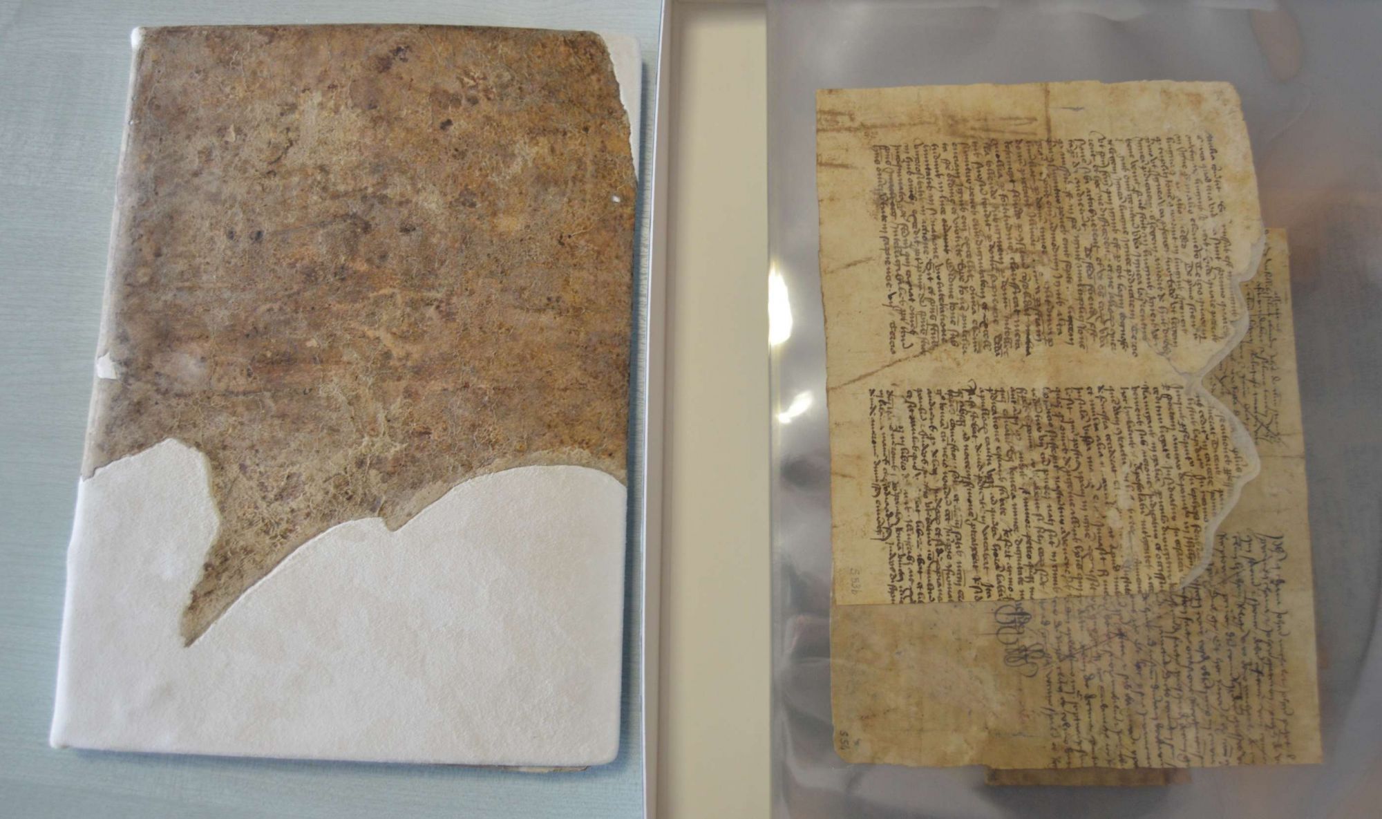 H SUP CLUNY 115_Le terrier de Bezornay et les documents provenant des plats