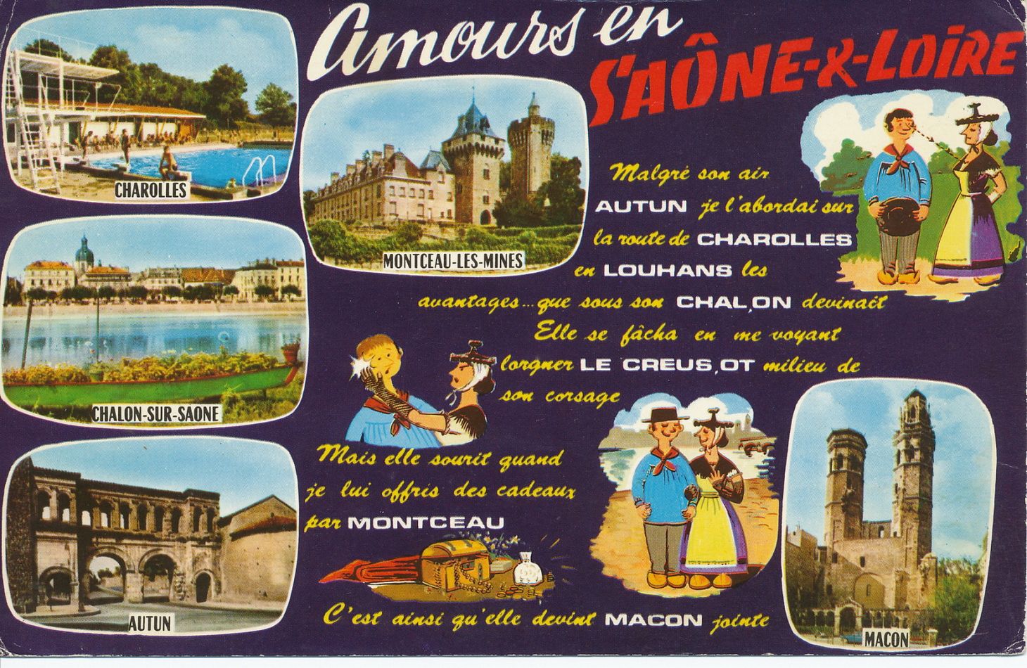 La Saône-et-Loire à la carte