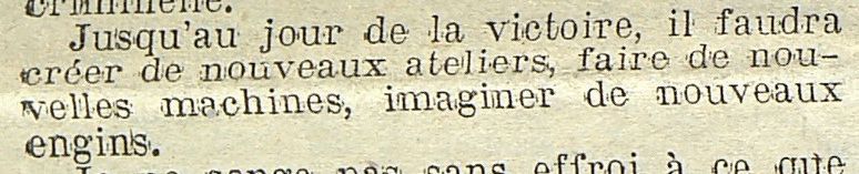 Albert Thomas, Le Progrès de Saône-et-Loire, 21 octobre 1916. ADSL PR 97/79