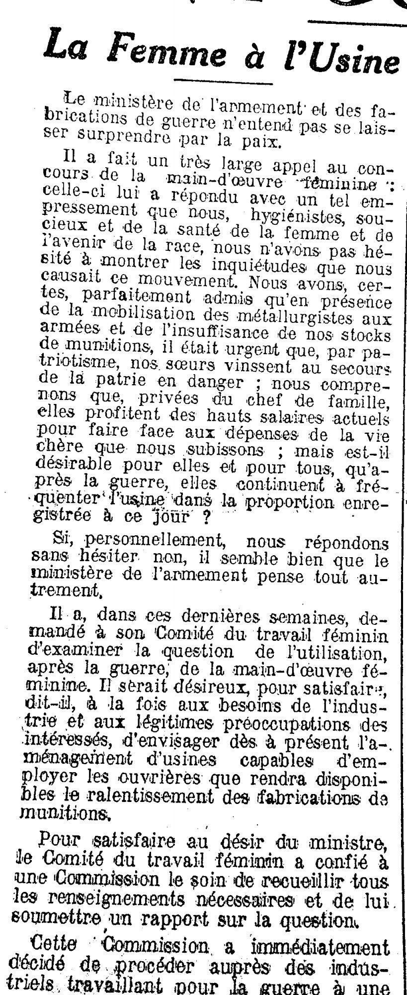 Le Progrès de Saône-et-Loire, 13 mai 1918. ADSL PR 97/82
