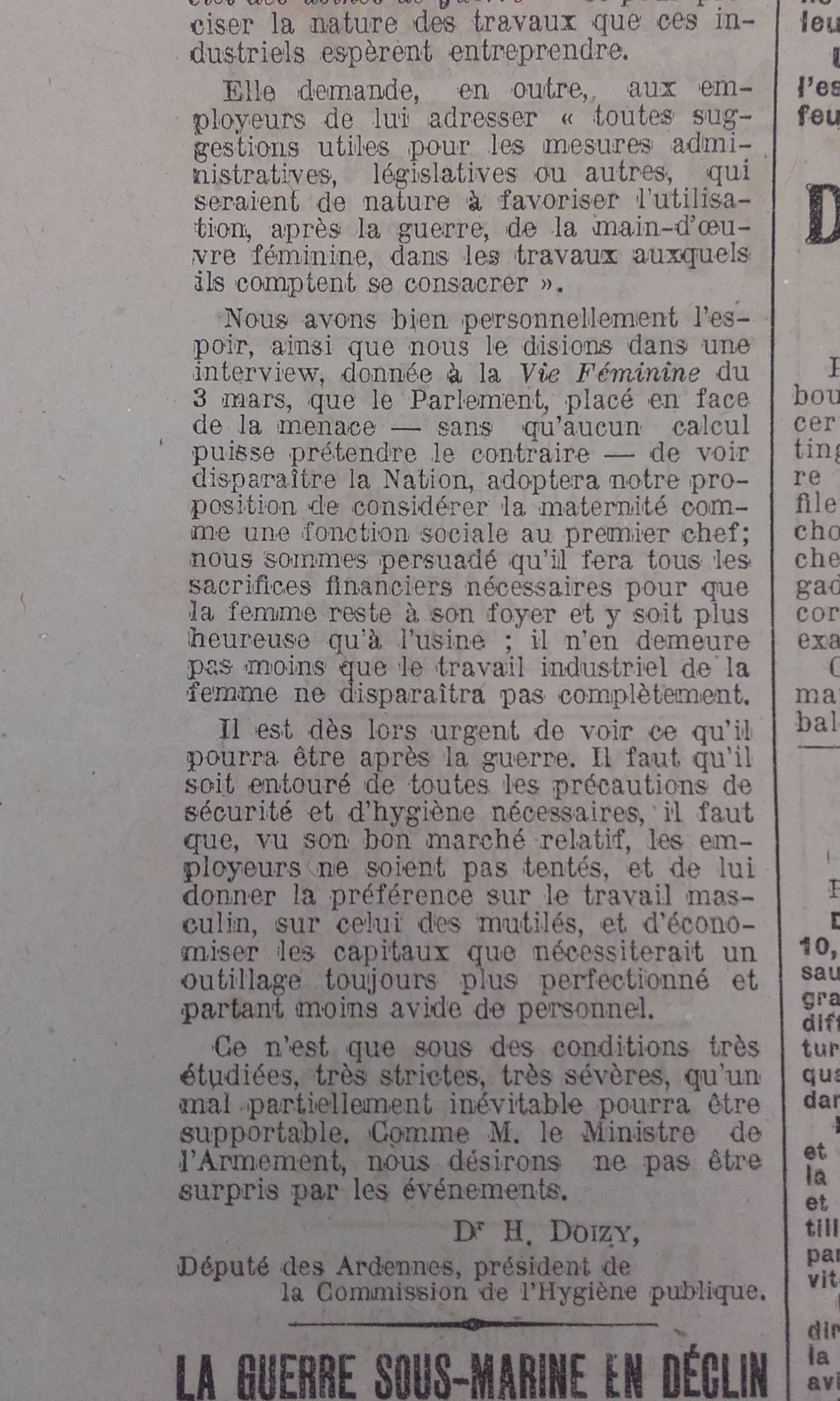Le Progrès de Saône-et-Loire, 13 mai 1918. ADSL PR 97/82