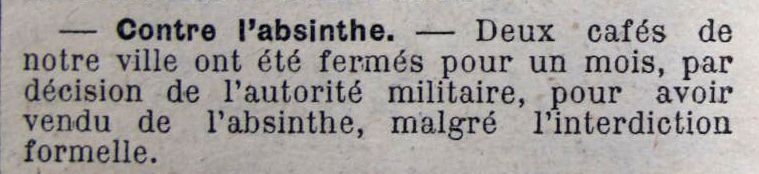 Le Progrès de Saône-et-Loire, 23 février 1915. ADSL  PR 97/76