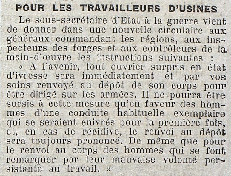 Le Progrès de Saône-et-Loire, 20 mai 1916, ADSL PR 97/78