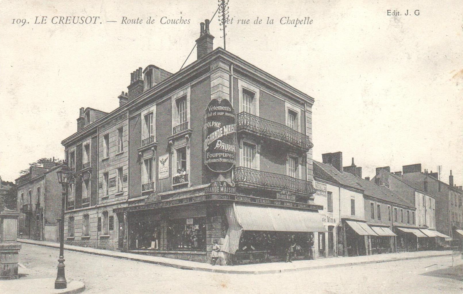 Lucien à son père Louis, carte en circulation le 14 février 1915. Collection Rochette.