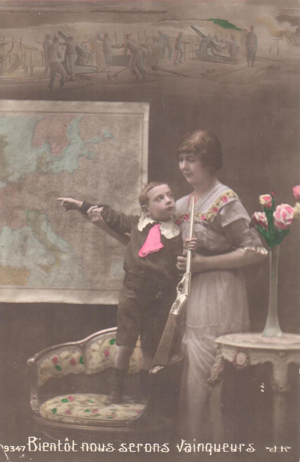 Raymond Rochette à son père Louis, carte en circulation le 26 novembre 1914. Collection Rochette