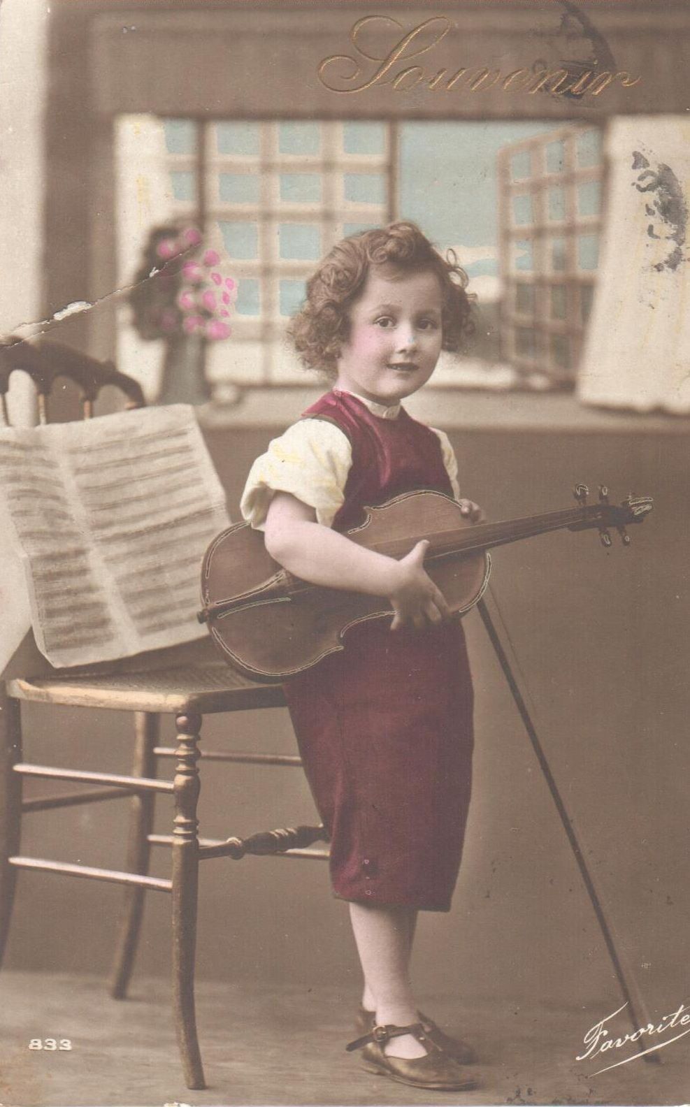 Lucien Rochette son père, carte en circulation le 13 septembre 1914. Collection Rochette