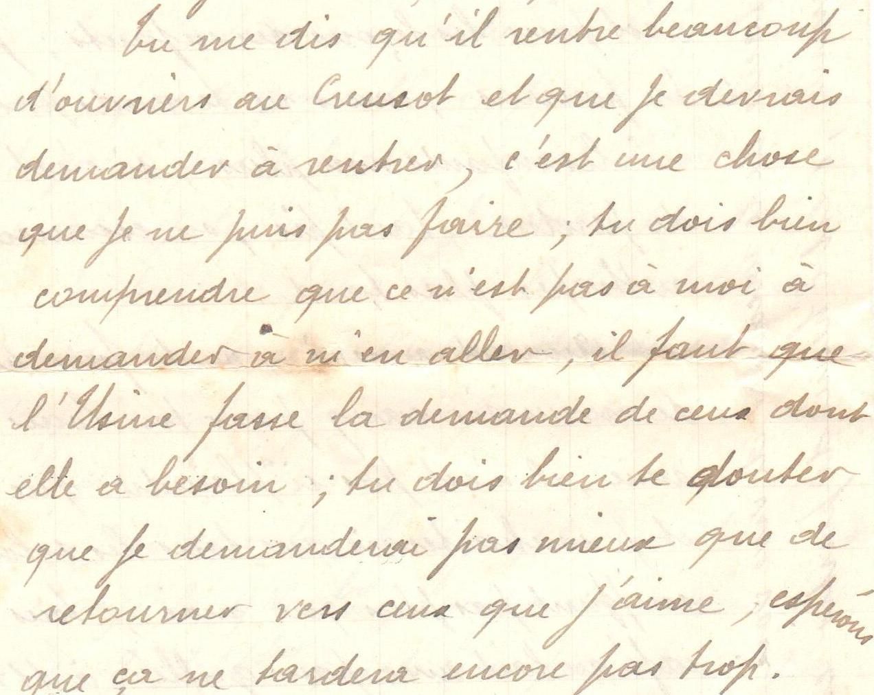 Louis Rochette à Francine,  carte-lettre du 29 novembre 1914. Collection Rochette